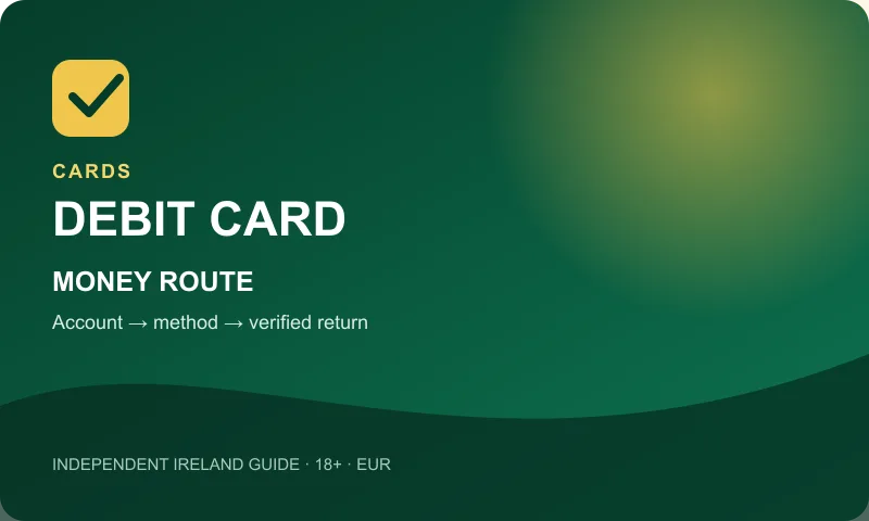 Debit card payment deposit and withdrawal route diagram