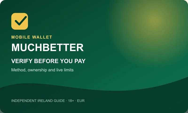 MuchBetter payment method verification guide for Mr Green Ireland