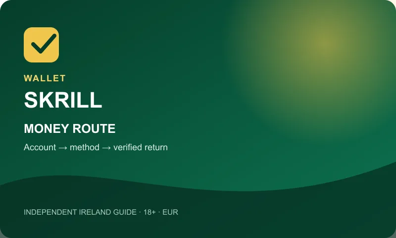 Skrill payment deposit and withdrawal route diagram