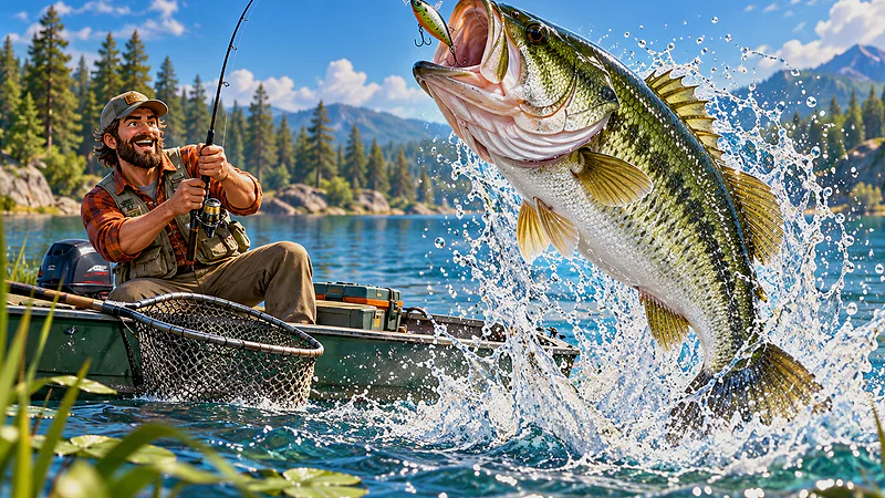Big Bass Splash 1000 casino bonus-theme illustration