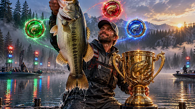 Big Bass Trophy Catch casino bonus-theme illustration