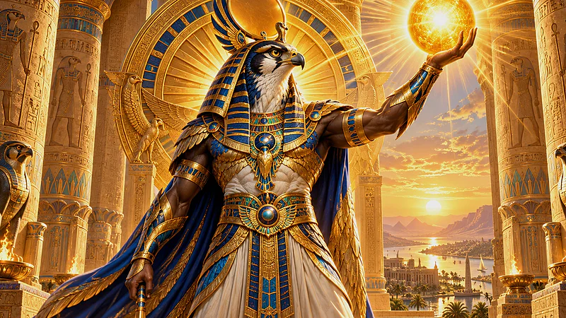 Gods of Egypt: Ra's Reign casino bonus-theme illustration