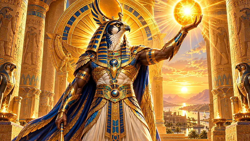Gods of Egypt: Ra's Reign casino slot guide artwork